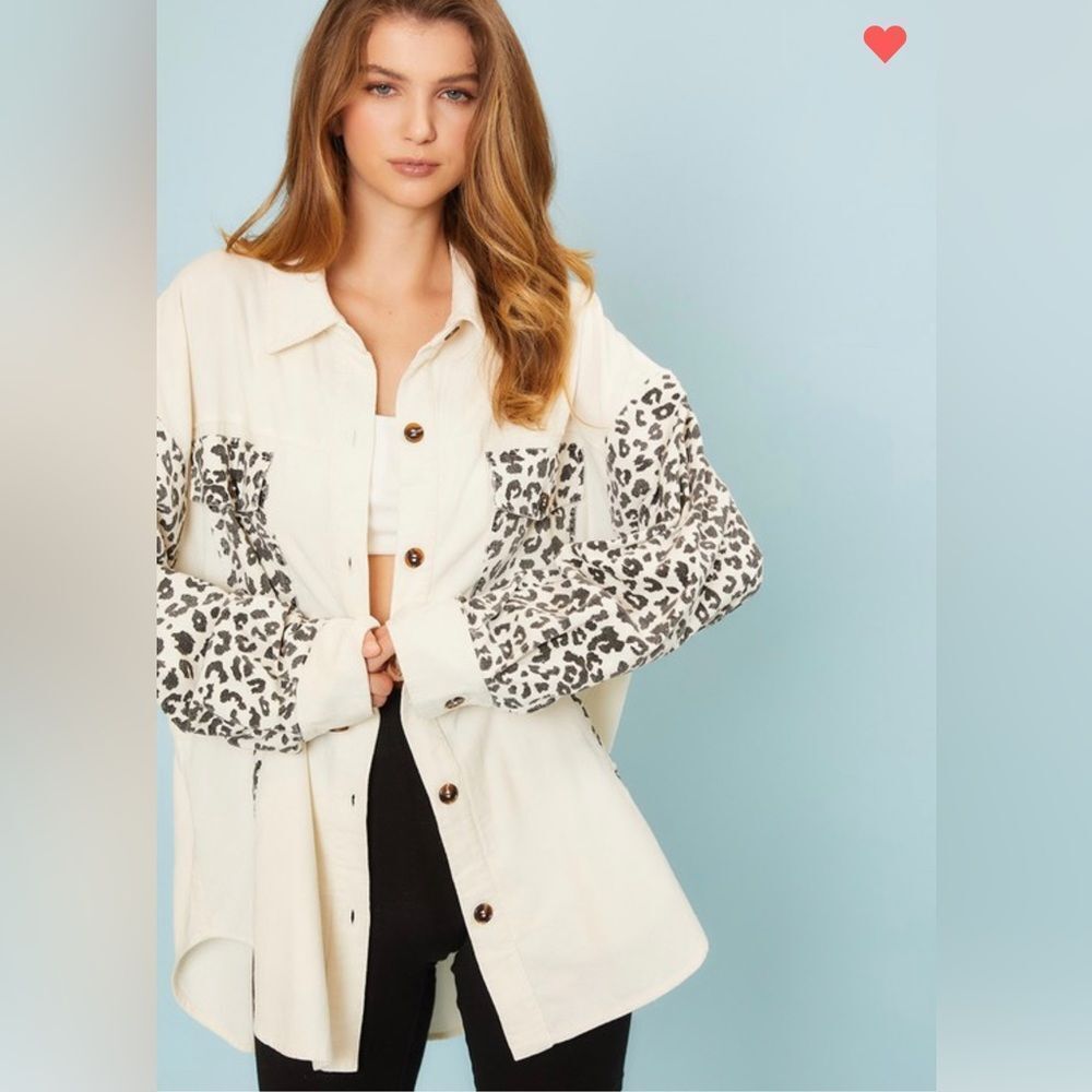 Leopard Shacket  - Picture 3 of 6